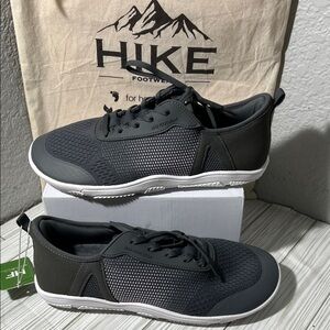 Hike Footwear Stride‎ lace up Ergonomic Shoes sneaker grey pink women’s 10-10.5